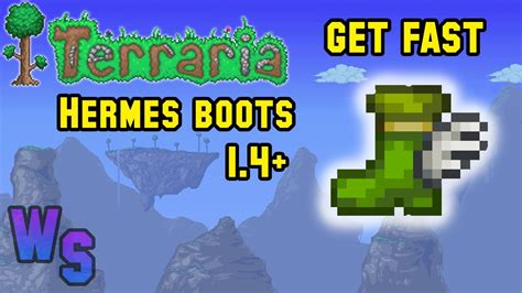 Terraria Hermes boots not working